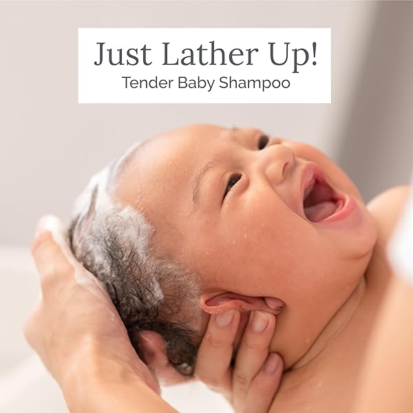 NATEMIA TEAR-FREE 3-IN-1 BABY SHAMPOO, BODY WASH, & BUBBLE BATH DERMATOLOGIST APPROVED MADE WITH SHEA BUTTER AND ALOE 15 FL OZ