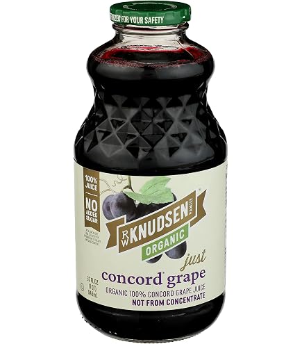 Amazon.com : R.W. Knudsen Organic Just Concord Grape Juice, 32 fz