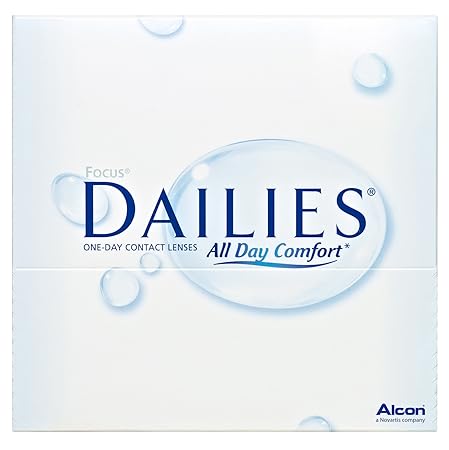 Focus Dailies All Day Comfort Tageslinsen weich, 90 Stück / BC 8.6 mm / DIA 13.8 / -5,00 Dioptrien
