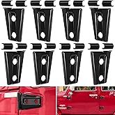 Door Hinge Cover Trim Exterior Accessories for Jeep Wrangler JK JKU Sport Rubicon Sahara X Unlimited 2-Door & 4-Door 2007-201