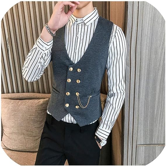 men's dress vest with jeans