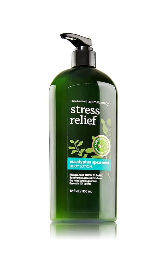 Bath Body Works Aromatherapy Stress Eucalyptus Spearmint