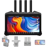 Accsoon CineView M7 Pro 4K60 Wireless Video Transmitter Receiver&amp;Camera Monitor, 7" Camera Control 3D LUT Dual-Band SDI HDMI 1200ft 60ms Mobile Monitoring, Pair CineView Master 4K/4K Lite/SE 4K/HE/SE