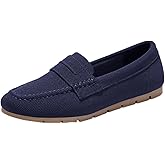 Vespiero Loafers for Women Comfortable Slip on Work Flats Shoes Womens Dressy Casual Walking Shoes