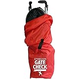 J.L. Childress Gate Check Bag for Single Umbrella Strollers, Durable and Lightweight, Water-Resistant, Drawstring Closure wit