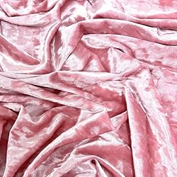 Ice Fabrics Stretch Crushed Velvet Fabric by The