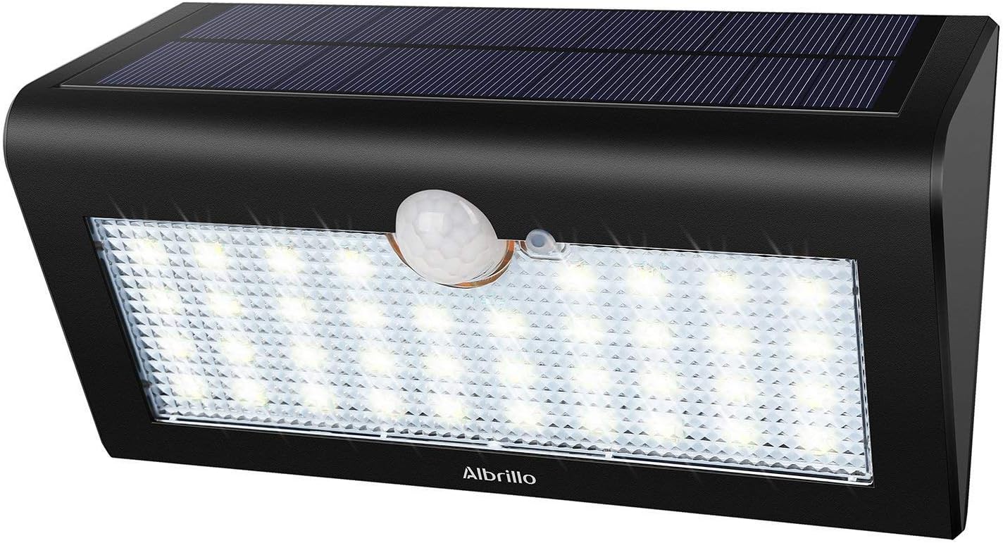 Solar Lights,YiShuo 38 LED Solar Lights Outdoor, Motion Sensor Solar Light Wireless, Wall Light Security Night Light for Door, Yard, Garden, Pathway, Patio.