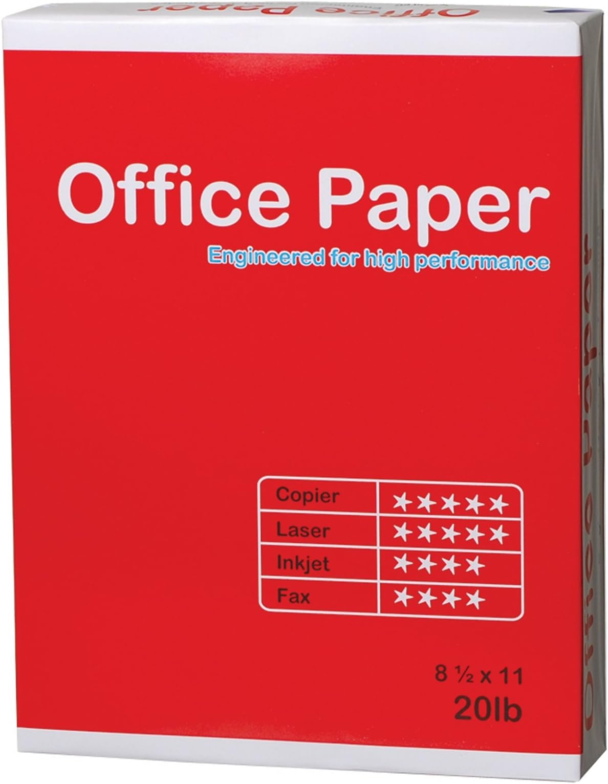 Xerographic Copy Paper Multipurpose Fax Laser Inkjet Printer, 8 1/2 x 11 inch Letter Size, 20 lb. Density, 92 Bright White, Ream, 500 Total Sheets (OM44015-Ream)