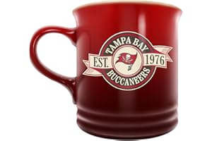 NFL Tampa Bay Buccaneers 14oz Banner Design Stoneware Coffee Mug