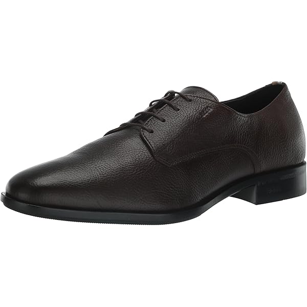Amazon.com | BOSS Men's Modern Colby_Derb_lt_N, Black, 7