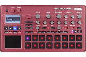 Korg ELECTRIBE2SRD electribe Sampler in ESX Red with V2.0 Software