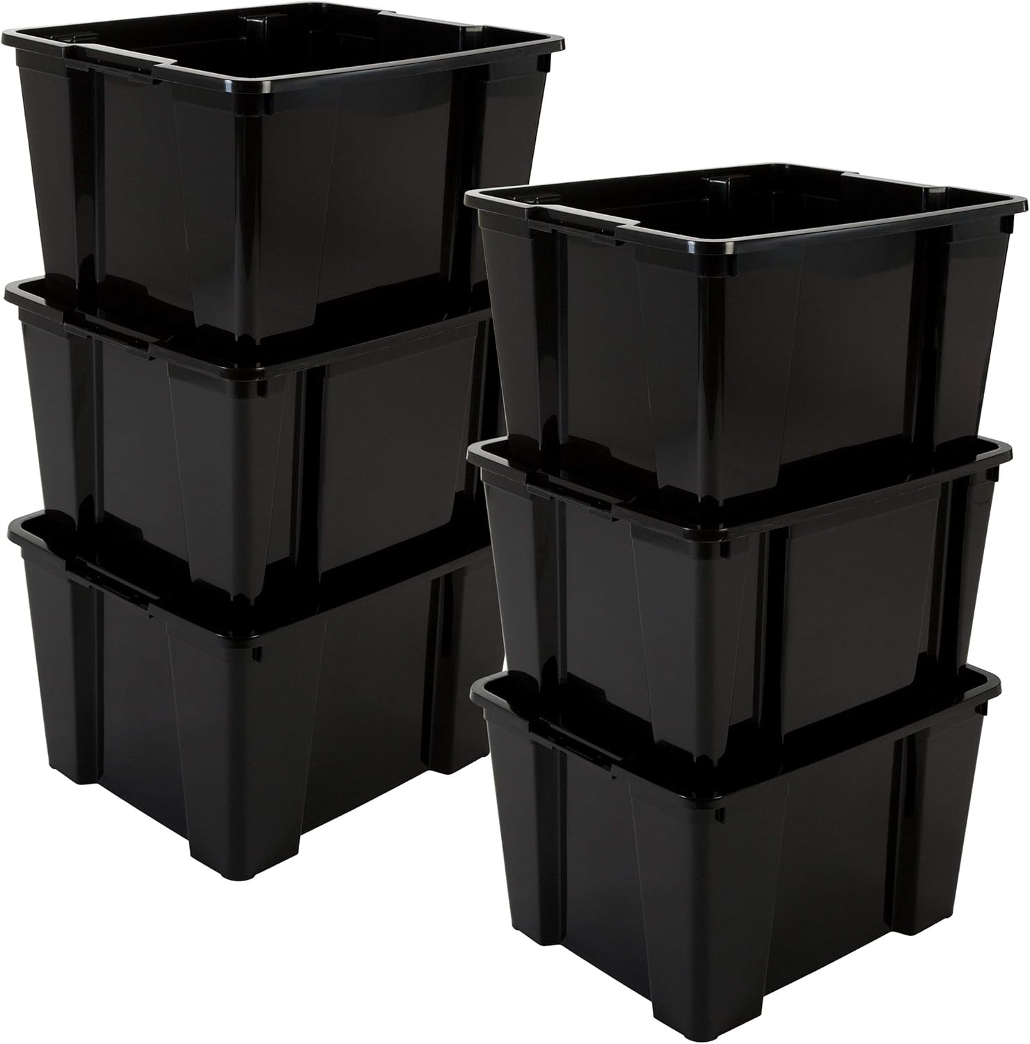 Iris, Stapelbare Lagerkästen/Stapelboxen / Gewerbekisten/Transportboxen