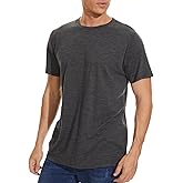 MERINNOVATION Mens Merino Wool T-Shirt - Men Merino Wool Shirt Lightweight Wicking Base Layer Undershirt for Hiking Travel