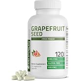 Bronson Grapefruit Seed Extract Citrus per Serving Paradisi Supports Immune Health &amp; Helps Maintain a Healthy Gastrointestinal Tract - Non-GMO, 120 Vegetarian Capsules