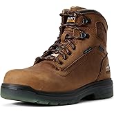 ARIAT mens Turbo 6" Usa Assembled Waterproof Carbon Toe Work Boot