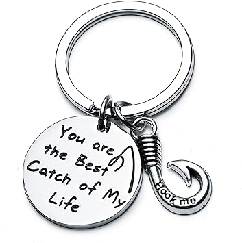 fishing keychain for boyfriend
