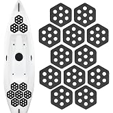 CLOUD SEA Surfboard Traction Pads, 12-Piece Set | Hexagon EVA Pads, Textured Non-Slip Grip, Self-Adhesive Backing, Custom Layout, for Surfboards, SUPs &amp; Wakeboards