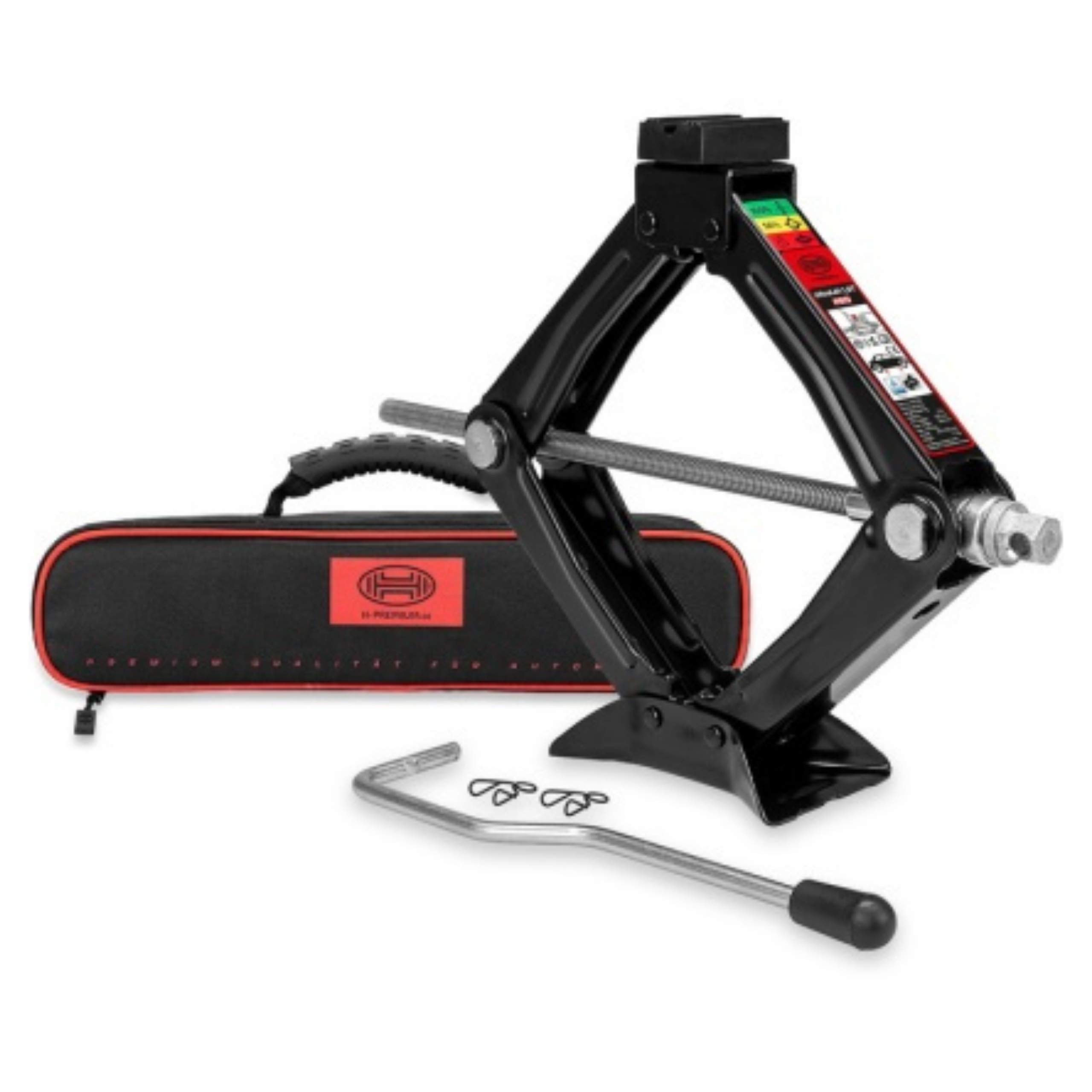 HEYNER Premium UltraLift M Car Scissor Lift Jack 1,5 Ton Tonne Vehicle Lifting Emergency Tool H347150