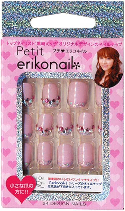 Amazon ムラキ デザインネイルチップ 黒崎えり子さんプロデュース プチエリコネイル Pet 14 ムラキ ネイルチップ 通販