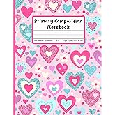 Primary Composition Notebook: Draw and Write Journal for Grades K-2 With Picture Space