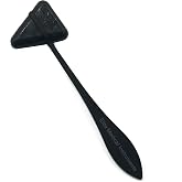 EMI Deluxe Taylor Percussion Reflex Hammer - Tactical Stealth Black - Neurological Reflex Testing Tool for Doctors, Nurses, and Physical Therapists