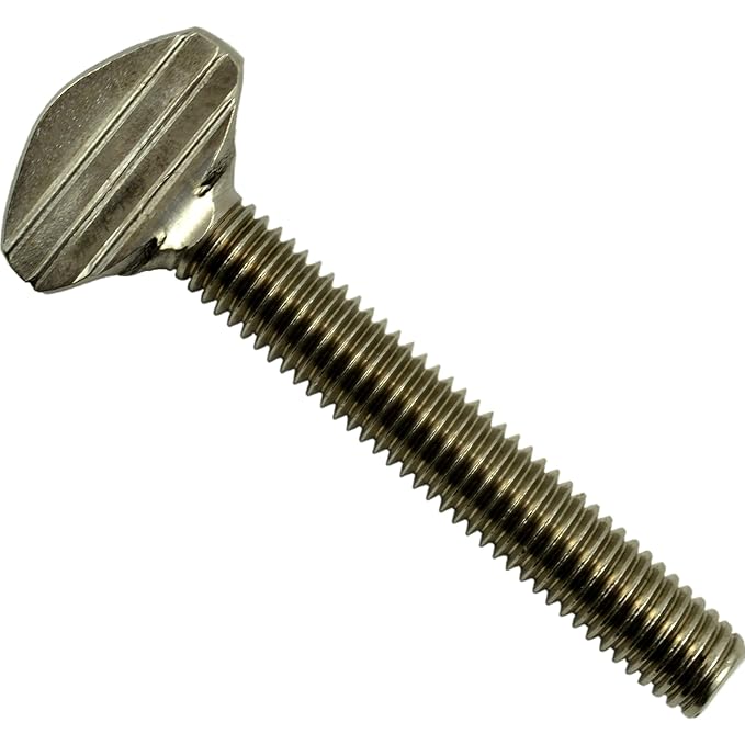 HardtoFind Fastener 014973448912 Thumb Screws, 8mm1.25 x 50mm, Piece