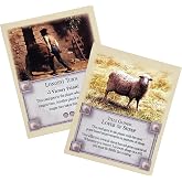 Tabletop Monthly 2-Card Gift Pack compatible with Catan's Settlers of Catan - Sheep Lover and Longest Turn Cards
