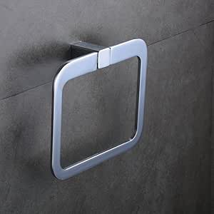 Toalla de baño soporte mano toallero de anilla para colgar ...