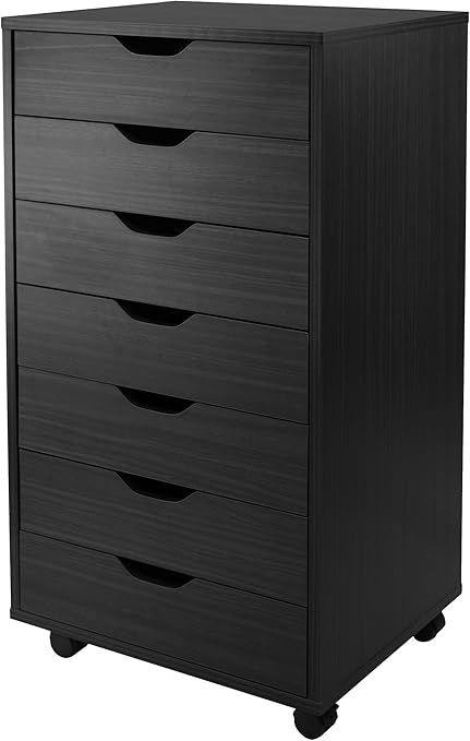 Amazon Com Winsome 20792 Ww Halifax Storage Organization 7 Drawer