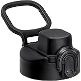 Snowfall Auto Flip Lid for Hydro Flask 12-64 oz Wide Mouth, Spout Lid for Simple Modern, Iron Flask, Takeya Wide Mouth Water Bottle