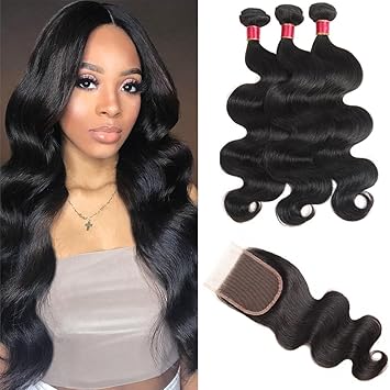 Buy Fine Plus 4pcs Brazilian Virgin Hair Body Wave Short Size