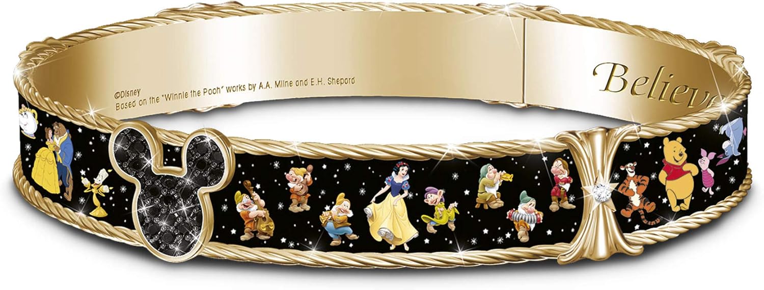 ‘Ultimate Disney’ Bangle Bracelet An officially licensed Disney