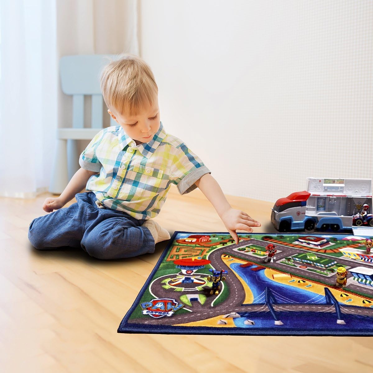 paw patrol jumbo play rug