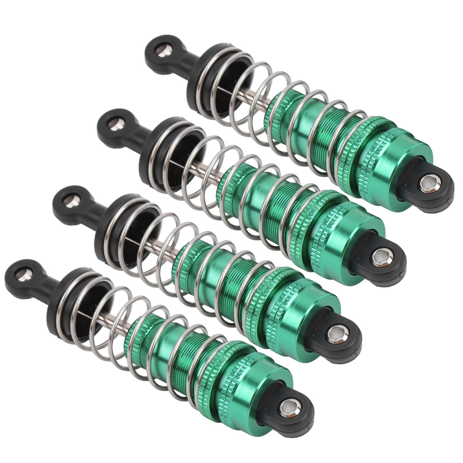 Dilwe RC Car Damper, 4pcs Adjustable RC Car Shock Struts Damper- and Easy to Install Upgrade Replacement Accessory for 144001 1/14 (Green