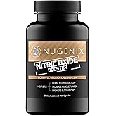 Nugenix Nitric Oxide Booster Supplement - Nitric Oxide Flow, L-Arginine, L-Citrulline, Pine Bark Extract - Vasodilator - 100 Capsules