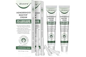 EMISUN Hemorrhoid & Fissure Ointment, Hemorrhoid Treatment and Hemorrhoid Cream with Lidocaine 4% and Phenylephrine HCI for Fast Relief of Pain, Swelling, Itching, Burning, Hemorrhoidal treatment, 2 Pack-G