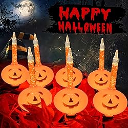 Konictom 7 Count Halloween Pumpkin Bubble