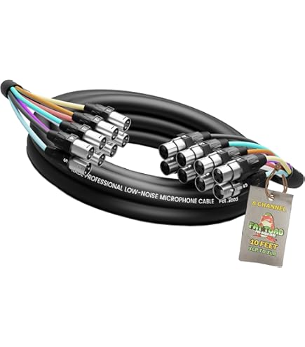 Amazon.com: AVBcable Canare Black 16 Channel Audio Snake