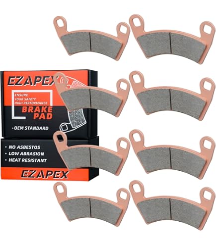 Race Driven Brake Pads For Polaris Sportsman & Scrambler - Front & Rear Set