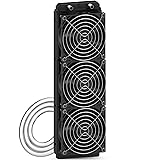 Clyxgs Water Cooling Radiator, 12 Pipe Aluminum