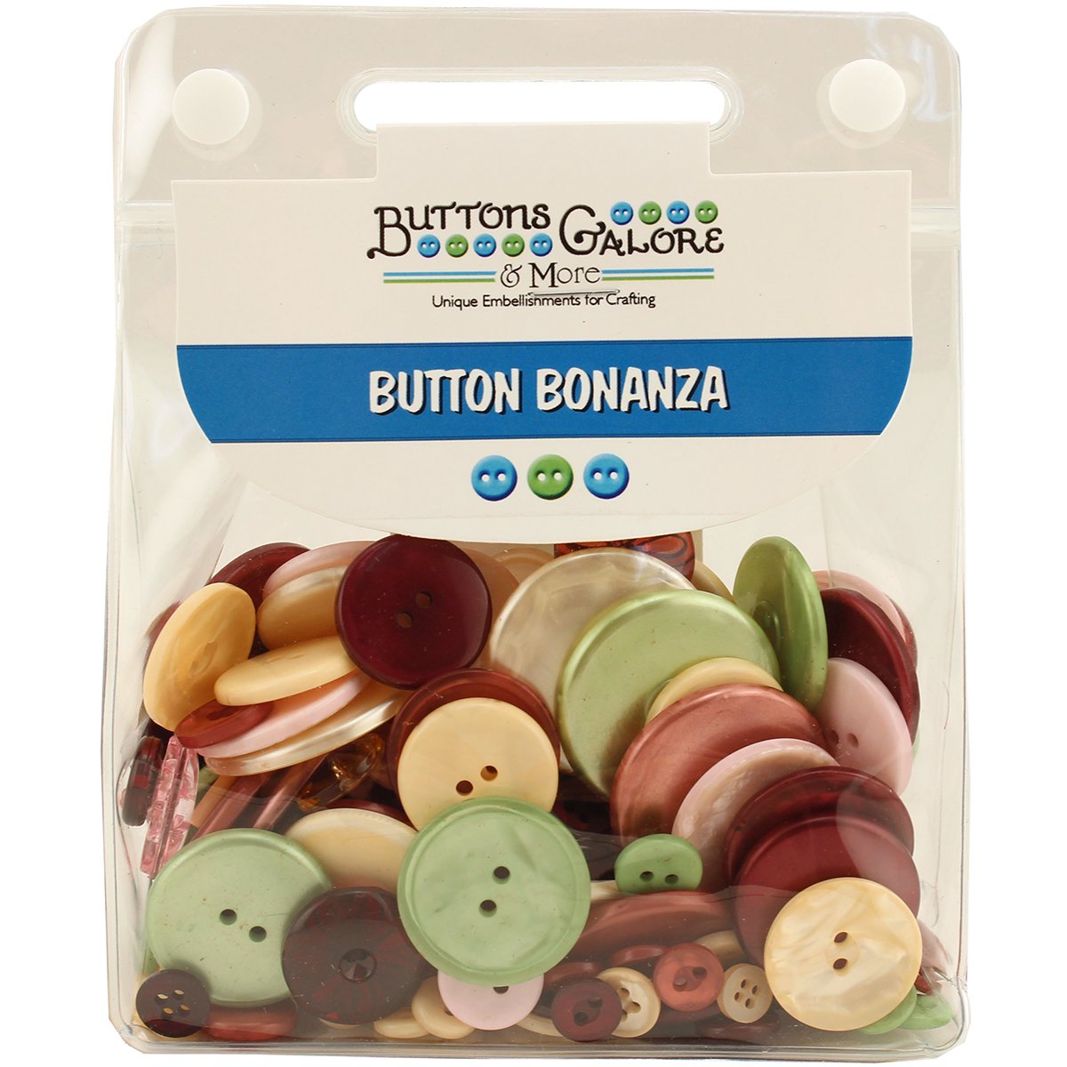 Buttons Galore Vintage, Multi-Colour, 0.6
