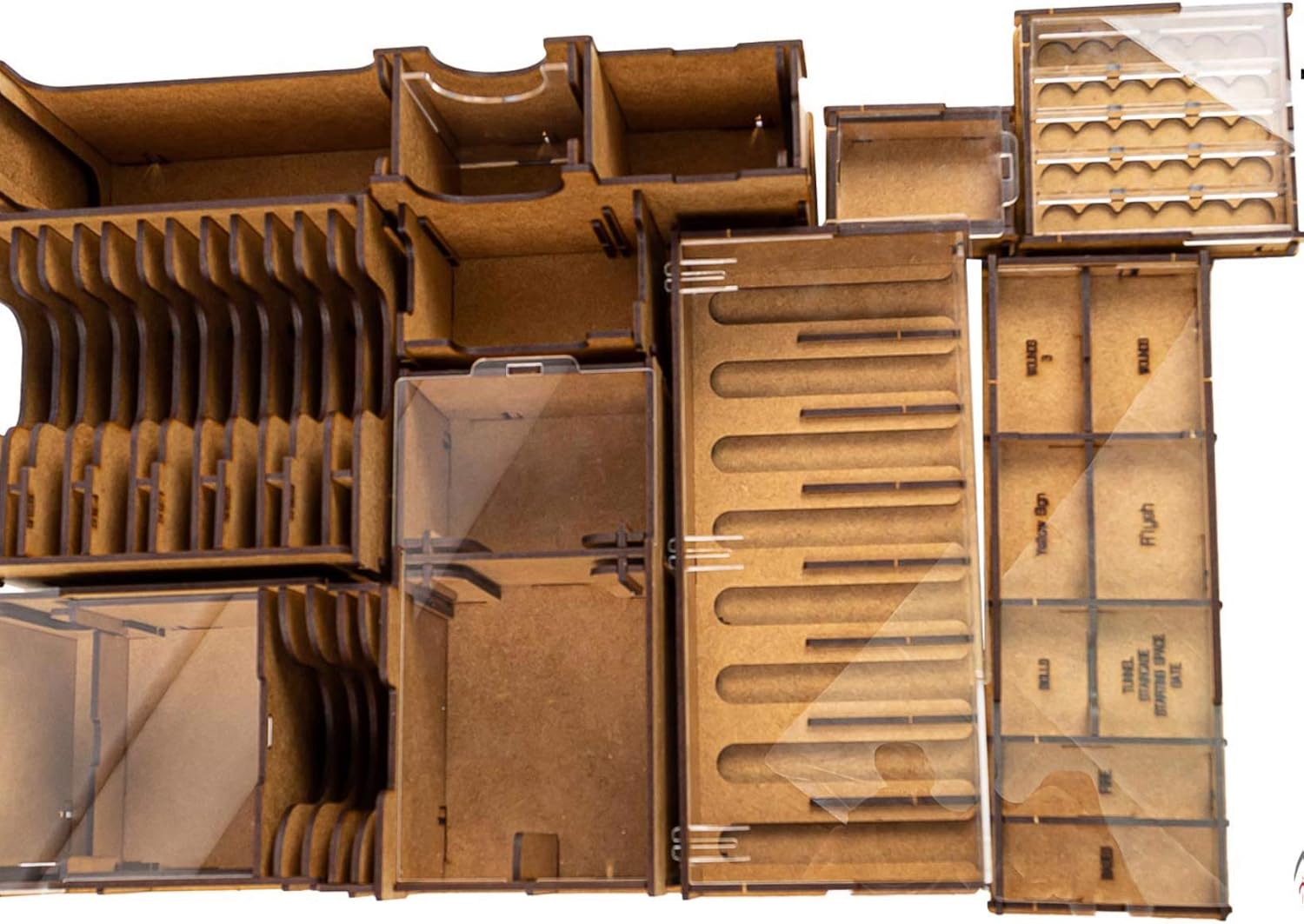 docsmagic.de Organizer Insert for Cthulhu: Death May Die Box - Einsatz, Sixteen If Grey - Image 3