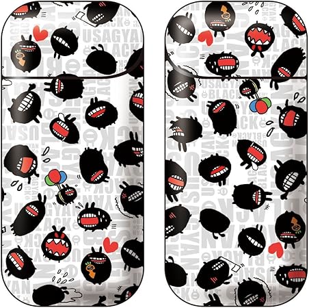 Amazon Co Jp Iqos アイコス 専用スキンシール 裏表2枚セット カバー ケース 保護 フィルム ステッカー デコ アクセサリー 電子たばこ タバコ 煙草 喫煙具 デザイン おしゃれ アイコスシール Iqosシール 作家 Jaibonさん イラストシリーズ Jaibon 02 77 Iq0002