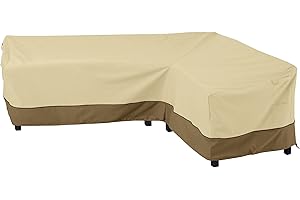 Classic Accessories Veranda Water-Resistant 104 Inch Patio Right-Facing Sectional Lounge Set Cover, Patio Furniture Covers