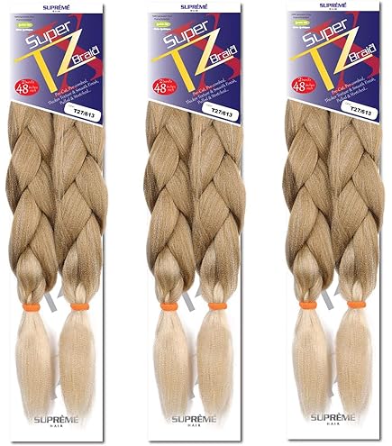 Amazon.com : Supreme Super X TZ Braid Pre Stretched Pre Cut  display picture 3