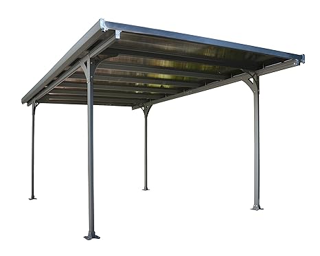 Palram Verona 5000 Carport And Patio Cover 16 X 10 X 7 Amazon