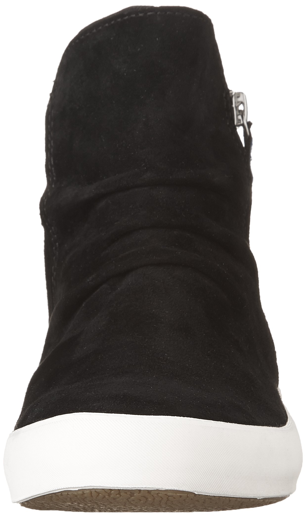 women's midtown zip suede