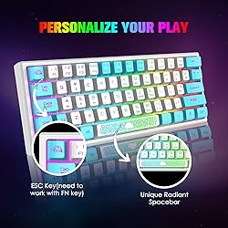 60% Gaming Keyboard and Mouse Combo Samll Mini RGB