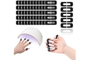 BOHUIZ 120 Pcs Nail Polish Protector For Fingers, U-shaped Nail Polish Barrier Peel Off Cuticle Protector Tape For Nails Painting
