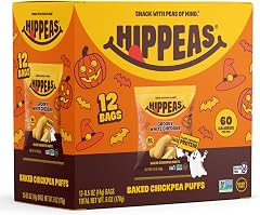 Hippeas Halloween Chickpea Puffs Multipack 12 Count, 0.5 Ounce